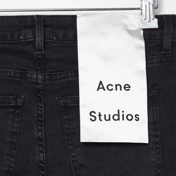 ACNE STUDIOS Skin 5 Used Black Jean NWT - Picture 6 of 7